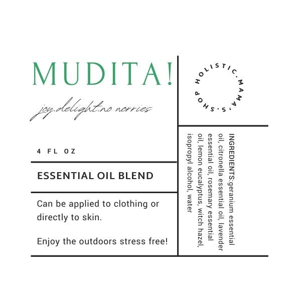 MUDITA - Non Toxic Bug Spray!