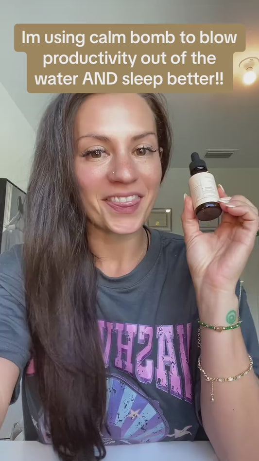 Calm Bomb Essential Oil Blend 1 oz